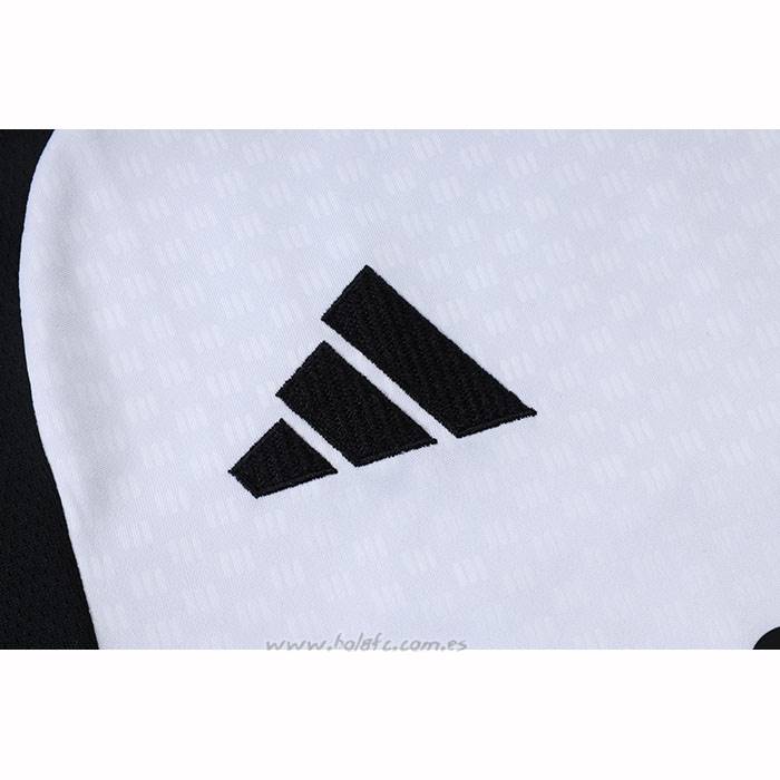 Chandal del Real Madrid Manga Corta 2025-2026 Blanco - Pantalon Corto